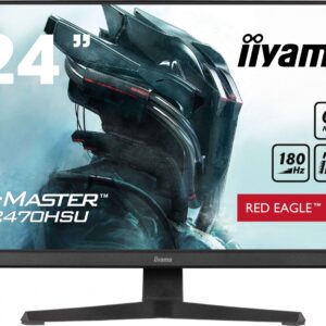 IIYAMA Monitor G-Master 23.8 cala G2470HSU-B6 0.2ms,IPS,DP,HDMI,180Hz