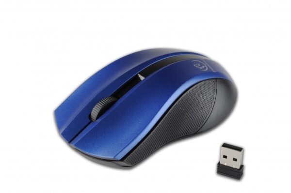 Rebeltec Bezprzewodowa mysz optyczna, GALAXY Blue/Black
