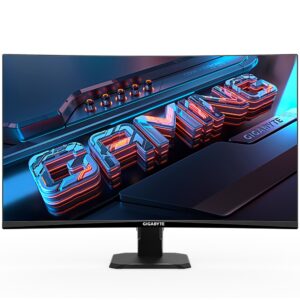 Gigabyte Monitor 27 cali GS27FC 180Hz GAMING 1500R HDMIx2 DP 250cd/m2 3000:1 sRGB 108% AMD Free Sync Premium