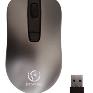 Rebeltec Mysz bezprzewodowa Rebeltec STAR silver 800/1000/1600 DPI