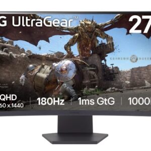 LG Electronics Monitor 27GS60QC-B 27 cali QHD UltraGear