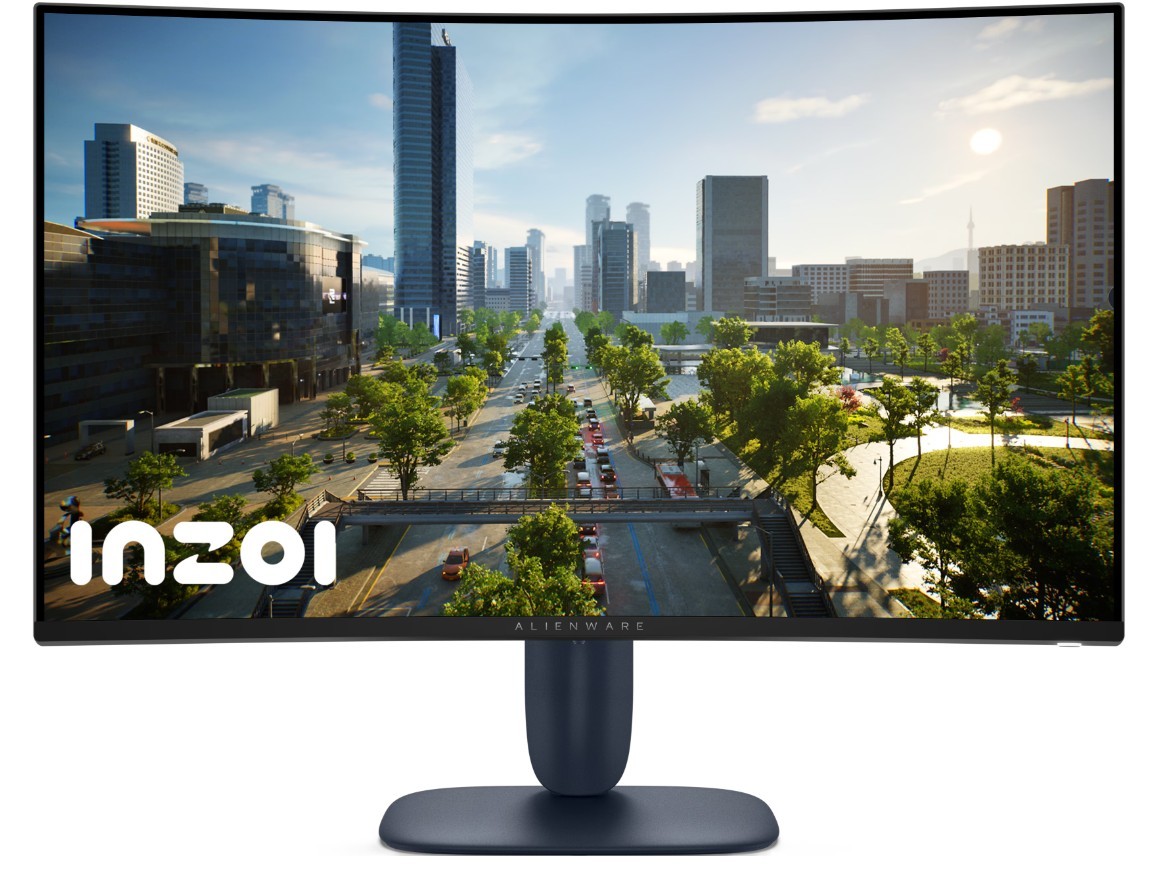Dell Monitor AW3225DM 31.6 cala Curved NVIDIA G-Sync Compatible 180Hz VA QHD (3440x1440)/16:9/DP/2xHDMI/3xUSB 3.2/3Y AES&PPE