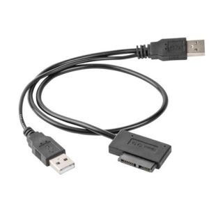 Gembird Adapter USB(M)+Power -> SATA Slim SSD (na kablu)