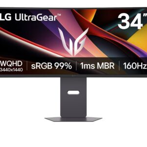 LG Electronics Monitor gamingowy 34G600A-B 34 cale WQHD UltraGear 160Hz