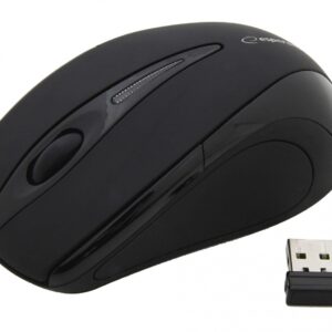 Esperanza Bezprzewodowa Mysz optyczna EM101K USB, 2,4 GHz, NANO odbiornik