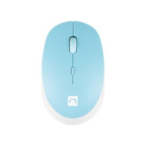 Natec Mysz bezprzewodowa Harrier 2 Bluetooth 5.1 biało-niebieska