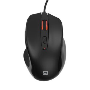Natec Mysz Pigeon 2 4000 DPI 1.8m Czarna