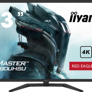 IIYAMA Monitor 43 cale G4380UHSU-B1 4K, VA, 2xHDMI, DP, 0,4ms, 550cd/m2, USB3.0