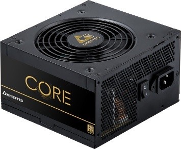 Chieftec Zasilacz Core 600W 80 PLUS GOLD PFC 120MM ATX