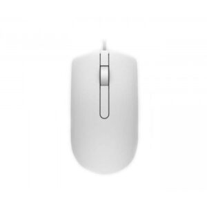Dell Przewodowa mysz optyczna USB biała MS116