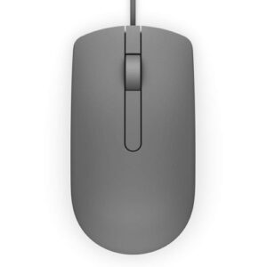 Dell Przewodowa mysz optyczna USB szara MS116