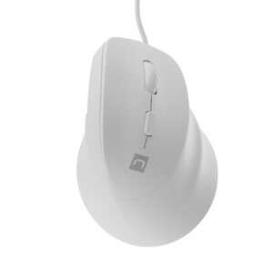 Natec Mysz wertykalna CRAKE 2 PRO 128000DPI optyczna biała