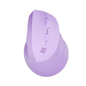 Natec Mysz bezprzewodowa wertykalna Crake 2 Pure Lavender