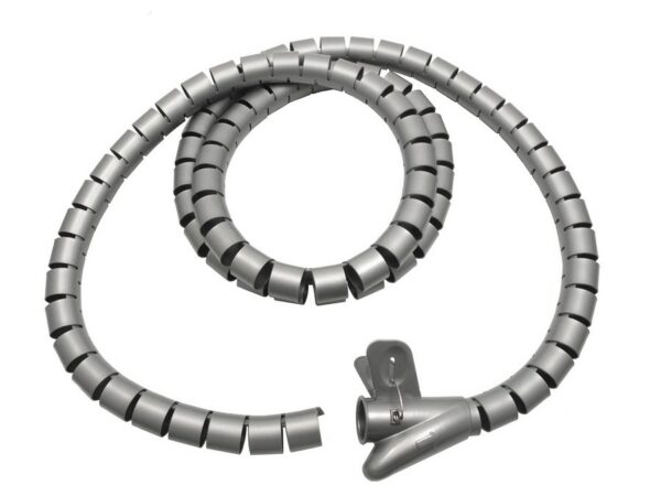 Maclean Organizator maskownica kabli MCTV-676 S silver