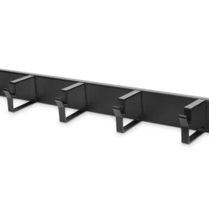 Digitus Organizer kablowy poziomy typu RING 19" 1U 40x483x60mm czarny
