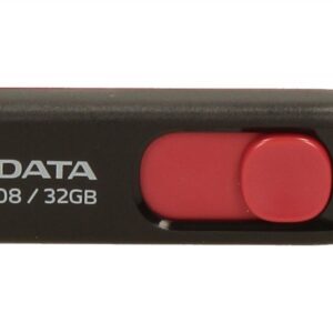 Adata Pendrive DashDrive Classic C008 32GB USB2.0 czarno-czerwone