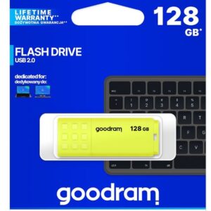 GOODRAM Pendrive UME2 128GB USB 2.0 żółty