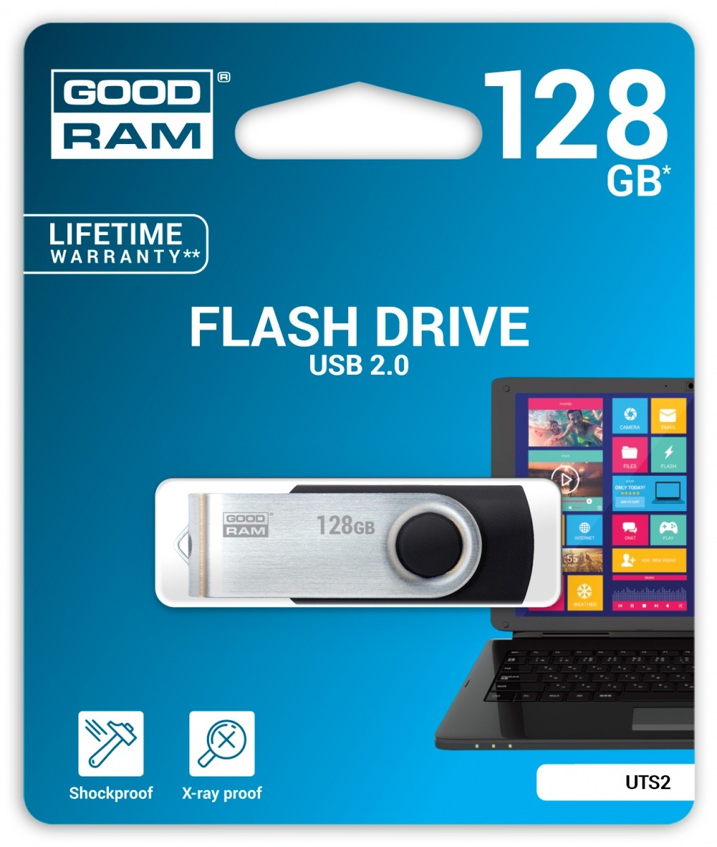 GOODRAM TWISTER 128GB CZARNY