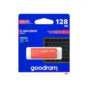 GOODRAM Pendrive UME3 128GB USB 3.0 Pomarańczowy