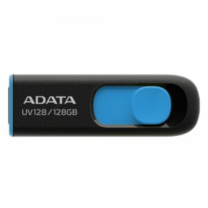 Adata Pendrive UV128 128GB USB 3.2 czarno-niebieski