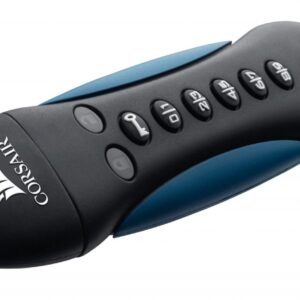 Corsair PADLOCK 3 64GB USB3.0 keypad, Secure 256-bit hardware AES encryption