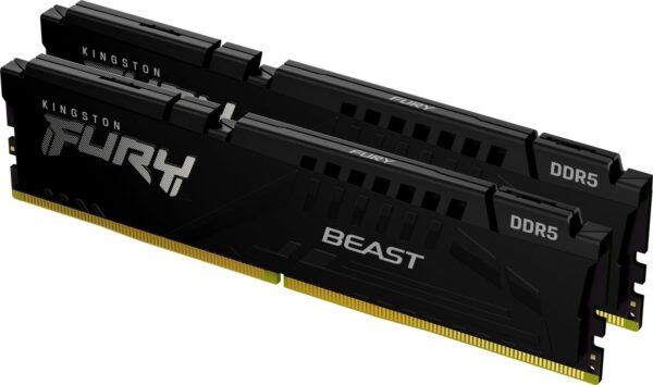 Kingston Pamięć DDR5 Fury Beast 16GB(2*8GB)/5600 CL40 czarna