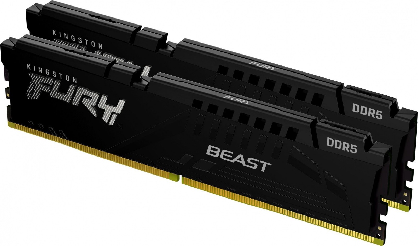 Kingston Pamięć DDR5 Fury Beast 16GB(2*8GB)/5600 CL40 czarna