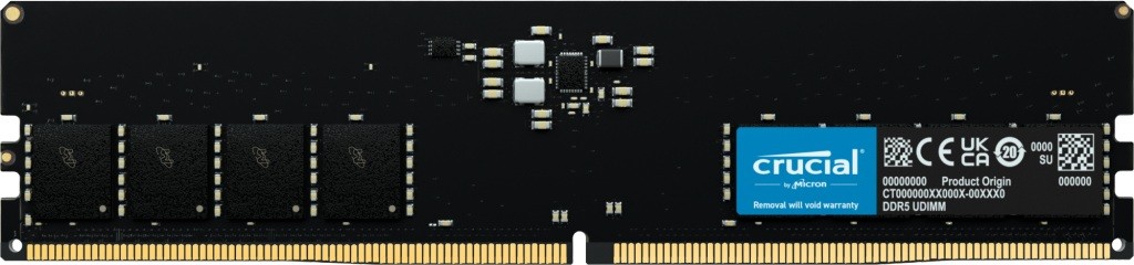 Crucial Pamięć DDR5 16GB/5600 CL46 (16Gbit) Tray