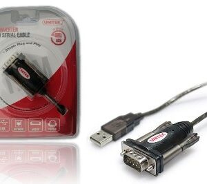 Unitek Adapter USB- 1xRS-232 + Adapter DB9F/DB25M; Y-105A