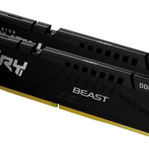 Kingston Pamięć DDR5 Fury Beast 16GB(2*8GB)/6000 CL30 EXPO czarna