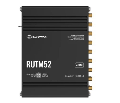 TELTONIKA Router RUTM52 Dual 5G