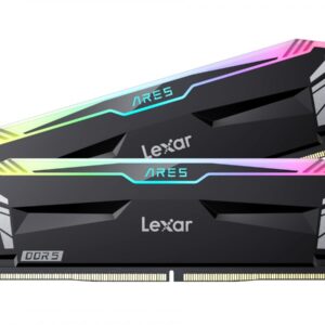 Lexar Pamięć DDR5 ARES RGB Gaming 32GB(2*16GB)/7200 czarna