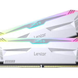 Lexar Pamięć DDR5 ARES RGB Gaming 32GB(2*16GB)/6400 biała
