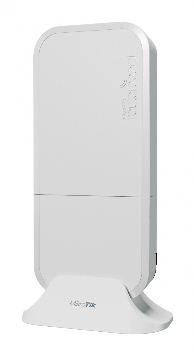 MikroTik Zewnętrzny punkt dostępowy wAP ax Wi-Fi 6 AX3000, 2x GE, PoE IN, wAPG-5HaxD2HaxD