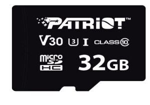 Patriot Karta MicroSDHC 32GB VX V30 C10 UHS-I U3