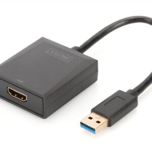 Digitus Adapter audio-video USB 3.0 do HDMI FHD 1920x1080p Dual Display