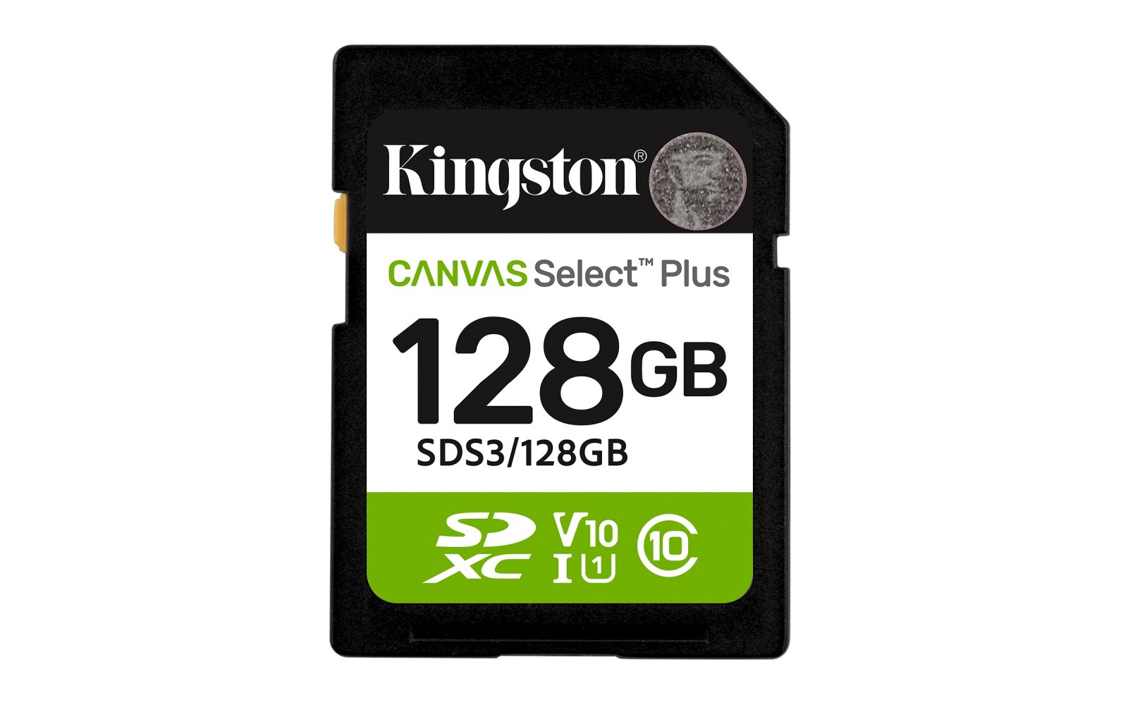 Kingston Karta pamięci SD 128GB Canvas Select Plus Gen3 150MB/s