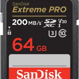 SanDisk Karta pamięci Extreme Pro SDXC 64GB 200/90 MB/s V30 UHS-I U3