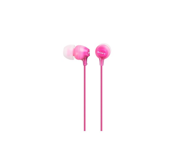 Sony Słuchawki ES Serie 9mm MDR-EX15LP pink