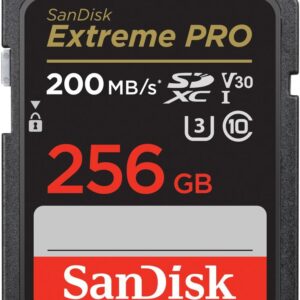 SanDisk Karta pamięci Extreme Pro SDXC 256GB 200/140 MB/s V30 UHS-I