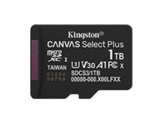 Kingston Karta pamięci microSD 1TB Canvas Select+ G3 150MB/s