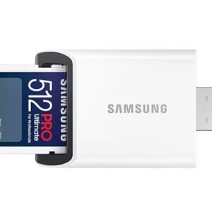 Samsung Karta pamięci SD MB-SY512SB/WW 512GB Pro Ultimate + czytnik