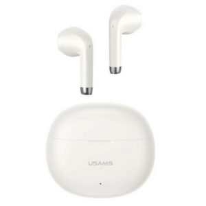 USAMS Słuchawki Bluetooth 5.3 TWS Rhymbo series Beżowe