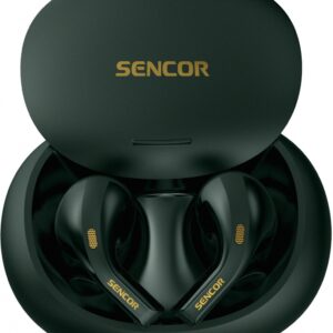 Sencor Słuchawki douszne bluetooth SEP 560BT GR, BT 5.3, czas 6h, 40mAh