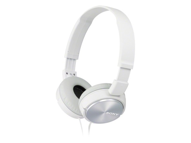 Sony Słuchawki Hands-free, mikrofon MDR-ZX310AP białe