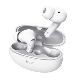 Trust Słuchawki Yavi Bluetooth ENC białe