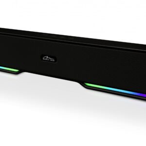 Media-Tech Głośnik Bluetooth typu Soundbar PHANTOM BT MT3180 Bluetooth 5.1+EDR/MP3/MicroSD/USB/AUX/Wbudowany Mikrofon/Micro-USB/RGB/RMS 10W/ PMPO 450W