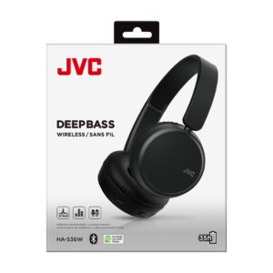 JVC Słuchawki HA-S36 WBU black