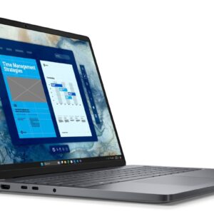 Dell Laptop Dell Pro 16 PC16250 W11P C3 100U/8GB/512GB/16.0 FHD+/Int/FgrPr/Cam&Mic/WLAN+BT/BcklKb/3C/3YPS Magnetite color, textured finish