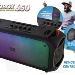 Rebeltec Głośnik Bluetooth FM/USB SoundBox 650